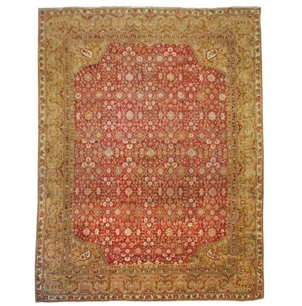 8X8 Square Signed Fine Tabriz Silk Rug, circa 1970 – Kalili Rugs